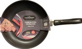 Professionele Koekenpan - 28 cm Diameter - Uitgerust met Premium Anti-aanbak Technologie - Geschikt voor Alle Kookplaten, inclusief Inductie - Ideaal voor Dagelijkse Maaltijden & Culinaire Creaties - Bakpan, Braadpan, Chef's Pan