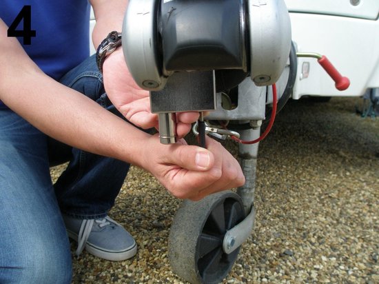 Milenco Compact AL-KO Koppelingslot - SCM keurmerk - Staal — afbeelding 5