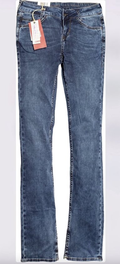 MUSTANG Jasmin – Jeggings In Denim Elasticizzato Per Donna – Vestibilità Aderente, Vita Media, Lavaggio Usato – Jeans Confortevoli Con Effetto Leggings