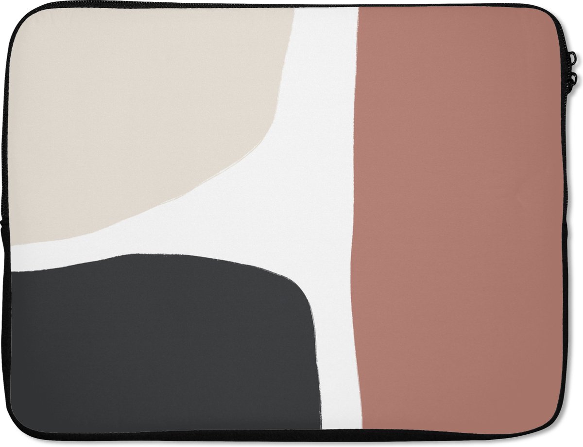 Laptophoes - Abstract - Design - Pastel - Laptop case - Laptop sleeve - 17 Inch