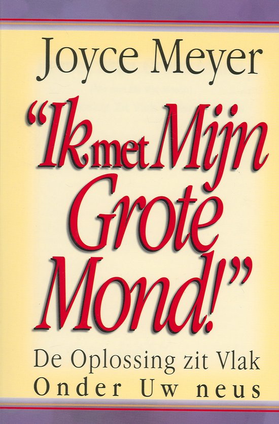 book title: Ik met mijn grote mond