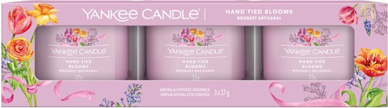 Yankee Candle - Hand Tied Blooms Signature Filled Votive 3-pack