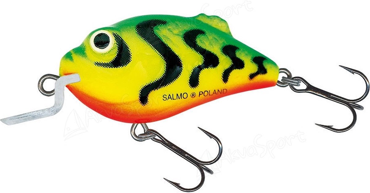 Salmo Boxer 7SR  7cm 22 gram - floating Green Tiger