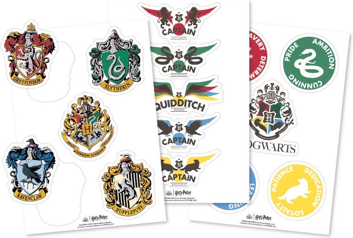 Harry Potter Maisons Poudlard drapeaux' Autocollant