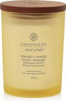 Chesapeake Bay Strength & Energy - Pineapple Coconut Medium Candle