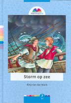Regenboog Storm Op Zee