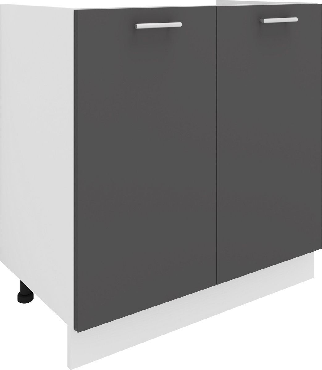 Wastafelonderkast breedte 80 cm Wastafelonderkast Onderkast Keuken Esilo