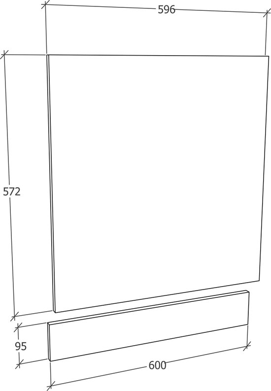 Inbouw vaatwasser (60 cm) met ConnectLife - VW441CP