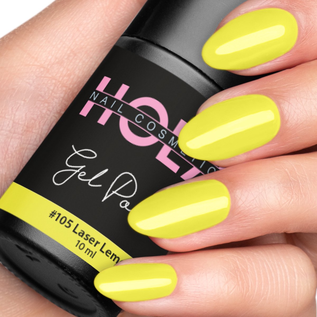 Hola Nails | Gelpolish #105 Laser Lemon (10ml) | Gellak voor thuis