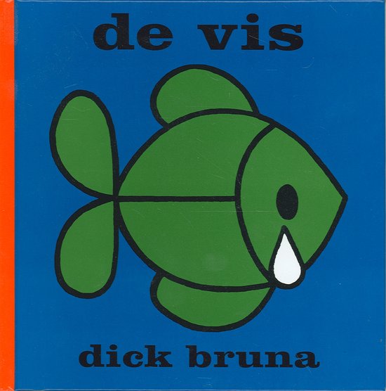 Cover van het boek 'De vis' van Dick Bruna