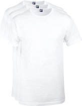 Alan Red - Lot de 3 chemises à col rond Derby pour homme blanc - Taille L.