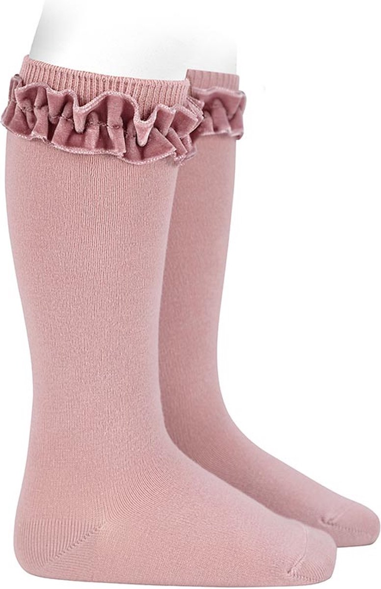 Cóndor Kniekous Velvet Roezel | 2459/2 | Oud Roze | 35-38 | maat 10