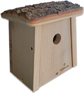 Dokkodo - Vogelhuisje - Nestkastje voor Vogels - Uniek Nestkastje Koolmees met Natuurlijk Design