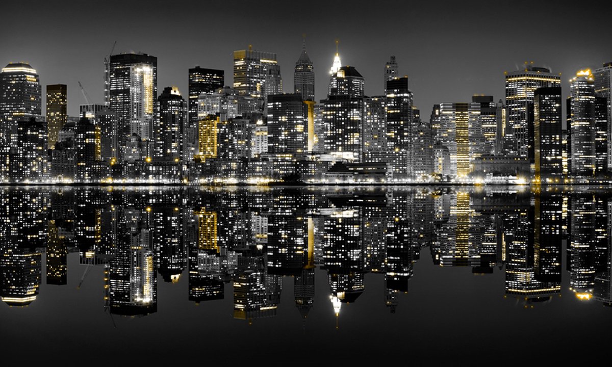 Fotobehang - American wealth.