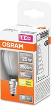 OSRAM 4058075436626 LED-lamp Energielabel F (A - G) E14 Peer 2.5 W = 25 W Warmwit 1 stuk(s)