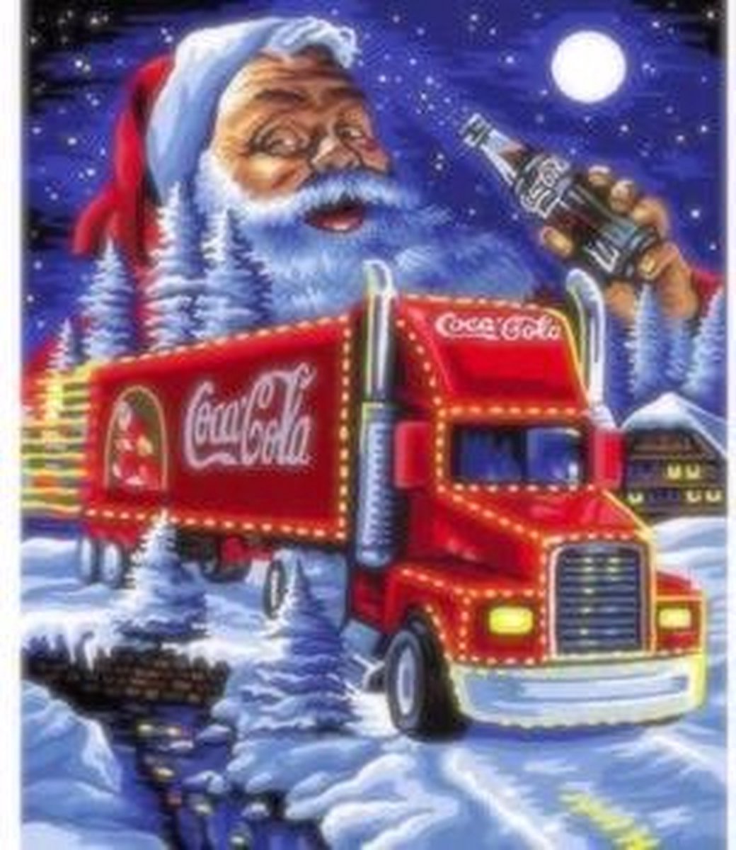 Foto's Kerstman voor Coca-Cola's Kerstruck tour 2019