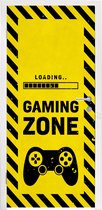 Deursticker Gaming - Quotes - Controller - Gaming zone - Game - 95x235 cm - Deurposter