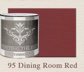 Painting the Past Matt Emulsion Krijtverf Room Red (95) 2.5 L
