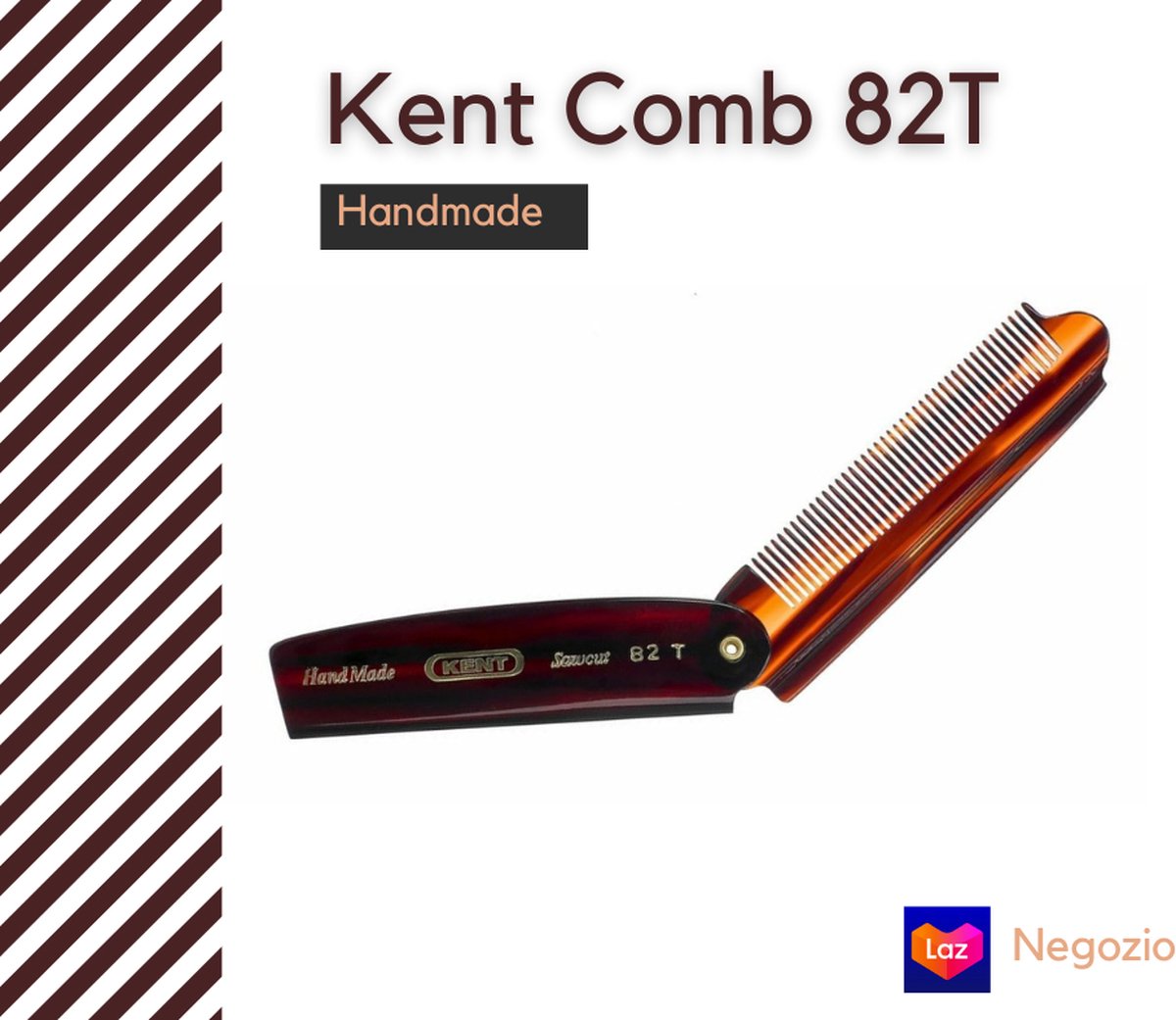 Kent Brushes - Kam - Comb - 82T