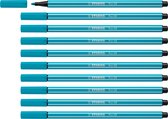 STABILO Pen 68 - Feutre Premium - Bleu Clair - Boîte de 10 pcs