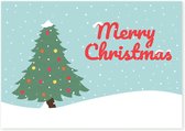Set van 10 leuke kerst placemats | Merry Christmas Placemats | Fotofabriek| Kerst tafeldecoratie | Placemats plastic | Onderleggers kerst