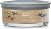 Yankee Candle - Amber & Sandalwood Signature 5-Wick Tumbler