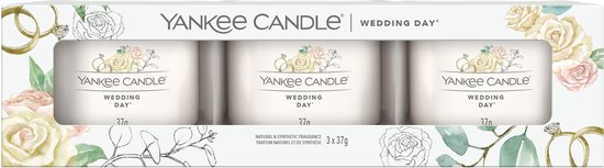 Yankee Candle - Wedding Day Signature Filled Votive 3-pack