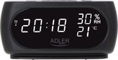 Adler AD 1186 - Wekker - Led - met thermometer