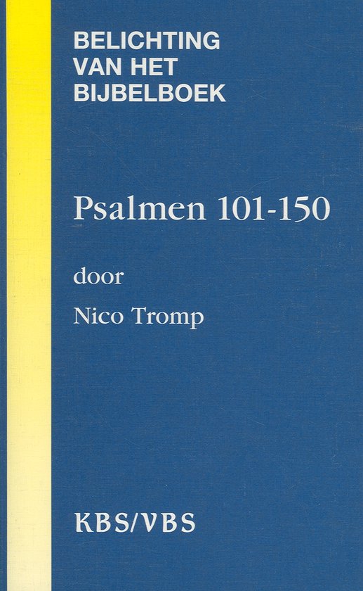 Cover van het boek 'Psalmen / 101-150' van Nico Tromp