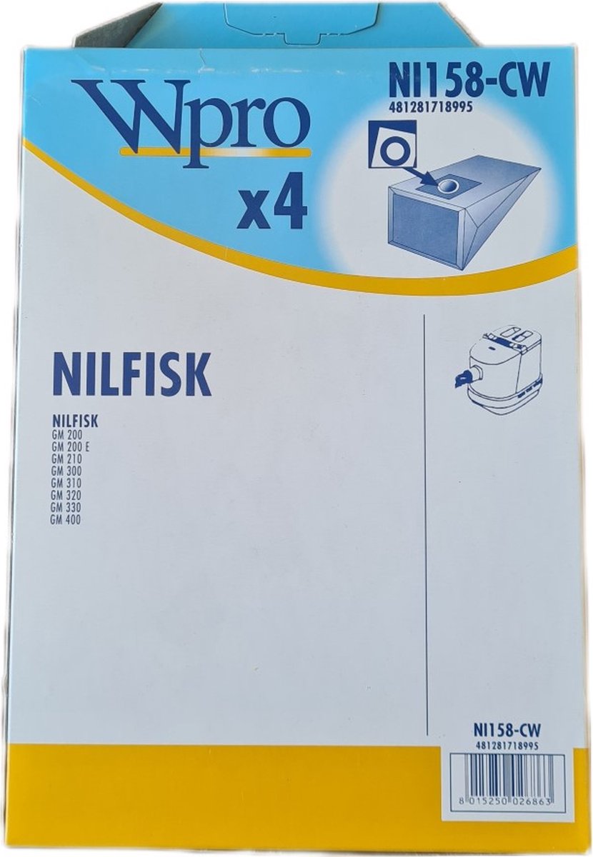 WPRO NILFISK NI158-CW