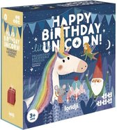 Happy birthday unicorn puzzel 3+ jaar - Londji