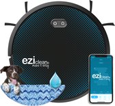 Eziclean Connect x550 - Robotstofzuiger Met Dweilfunctie - Met Laadstation - Ideaal Voor Huisdieren - Spraakbesturing - Navigatietechnologie - 120m - Ultra Stil 55dB