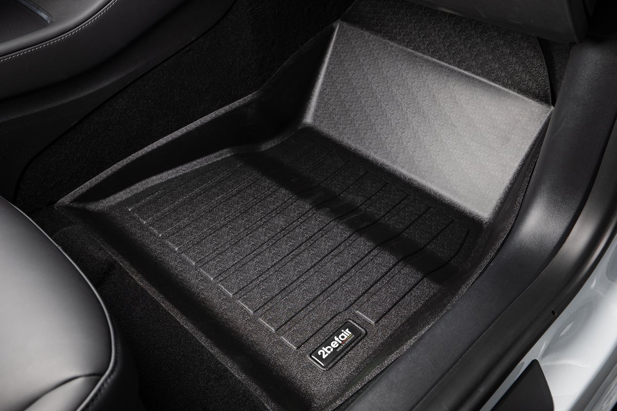 Tesla Model 3 Rubberen Vloermatten Set Interieur Auto Accessoires Nederland en België – foto 5