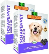 Biofood - Schapenvet Maxi Bonbons Souplesse - 2X40 STUKS