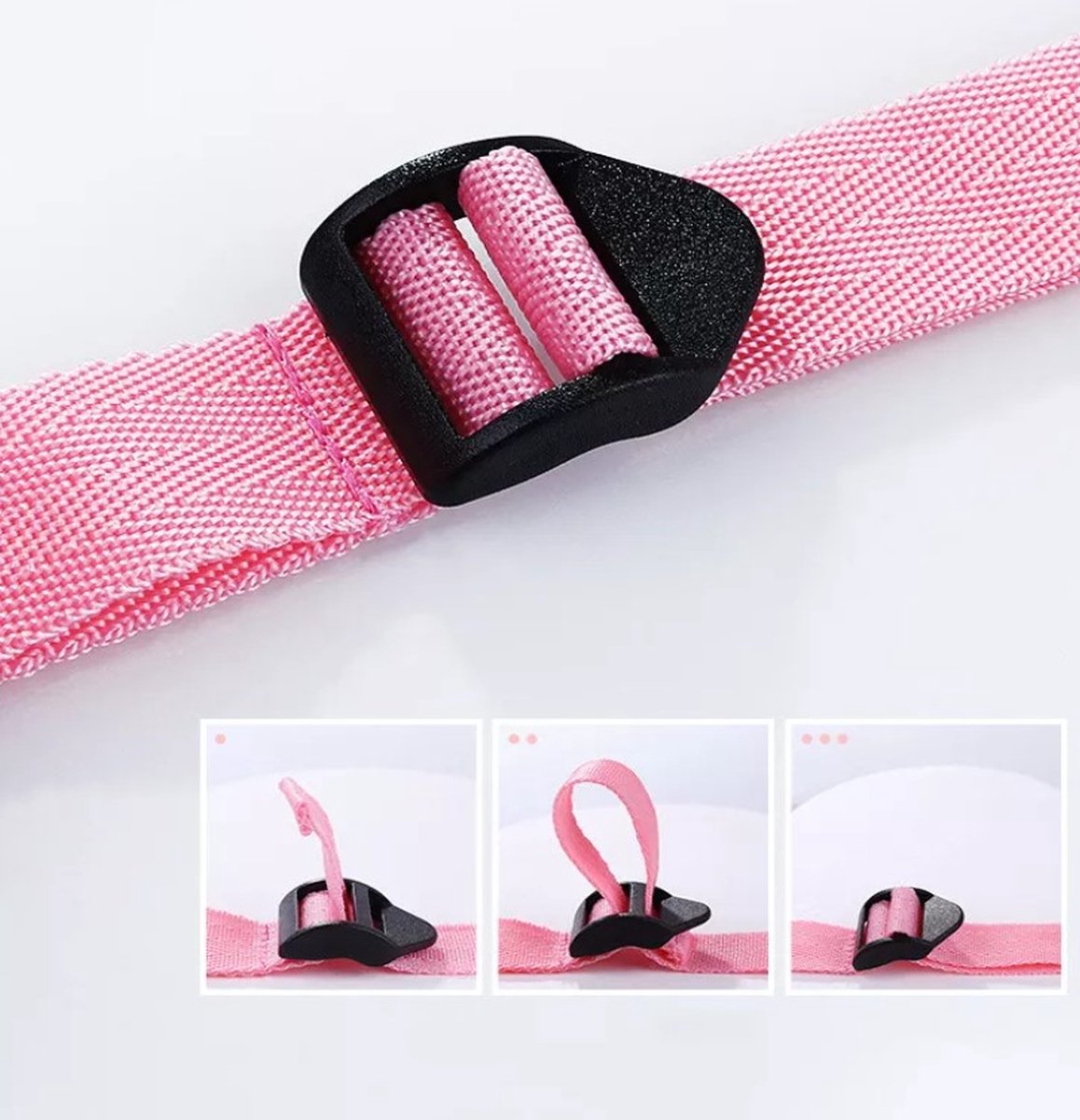 Erodit positie riem -roze- verstelbare riemen - bondage -Seks speeltje - BDSM