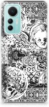 Telefoon Hoesje Xiaomi 12 Lite Silicone Back Case Skulls Angel