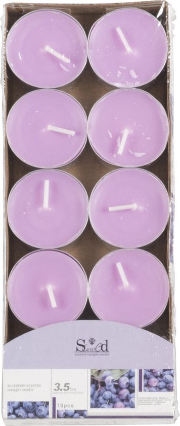 Bispol Bougies Chauffe-plats Parfum 30 Pcs - Fraise