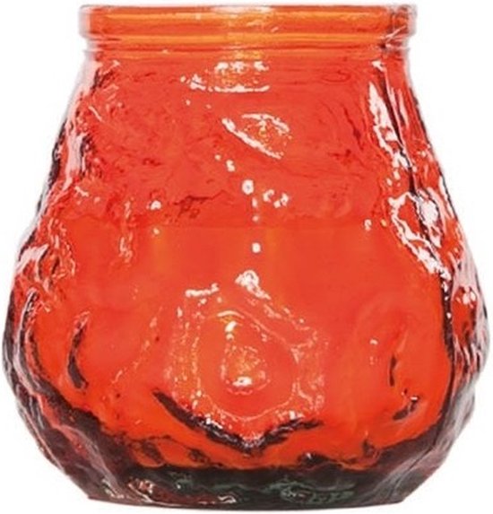 Rustik Lys Roze Lemonade Sfeervolle Tafelkaarsen (Set van 6) - 5 uur