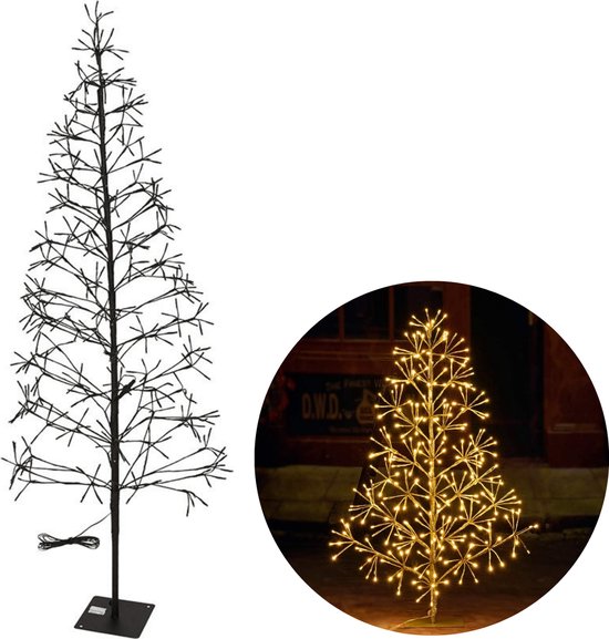 Uitgang handig Bijdrage Cheqo® Lichtboom met Lichttakken - Led Boom - Lichttak - Verlichte Kerstboom  Decoratie... | bol.com