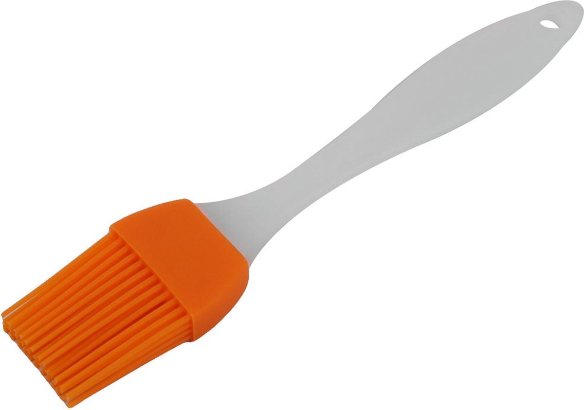 Doodadeals® siliconen bakborstel - invetkwast - bakkwast - marinade - BBQ - oranje
