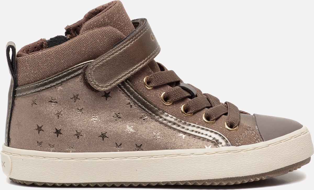 Geox J kalispera sneakers grijs Imitatieleer - Dames - Maat 32