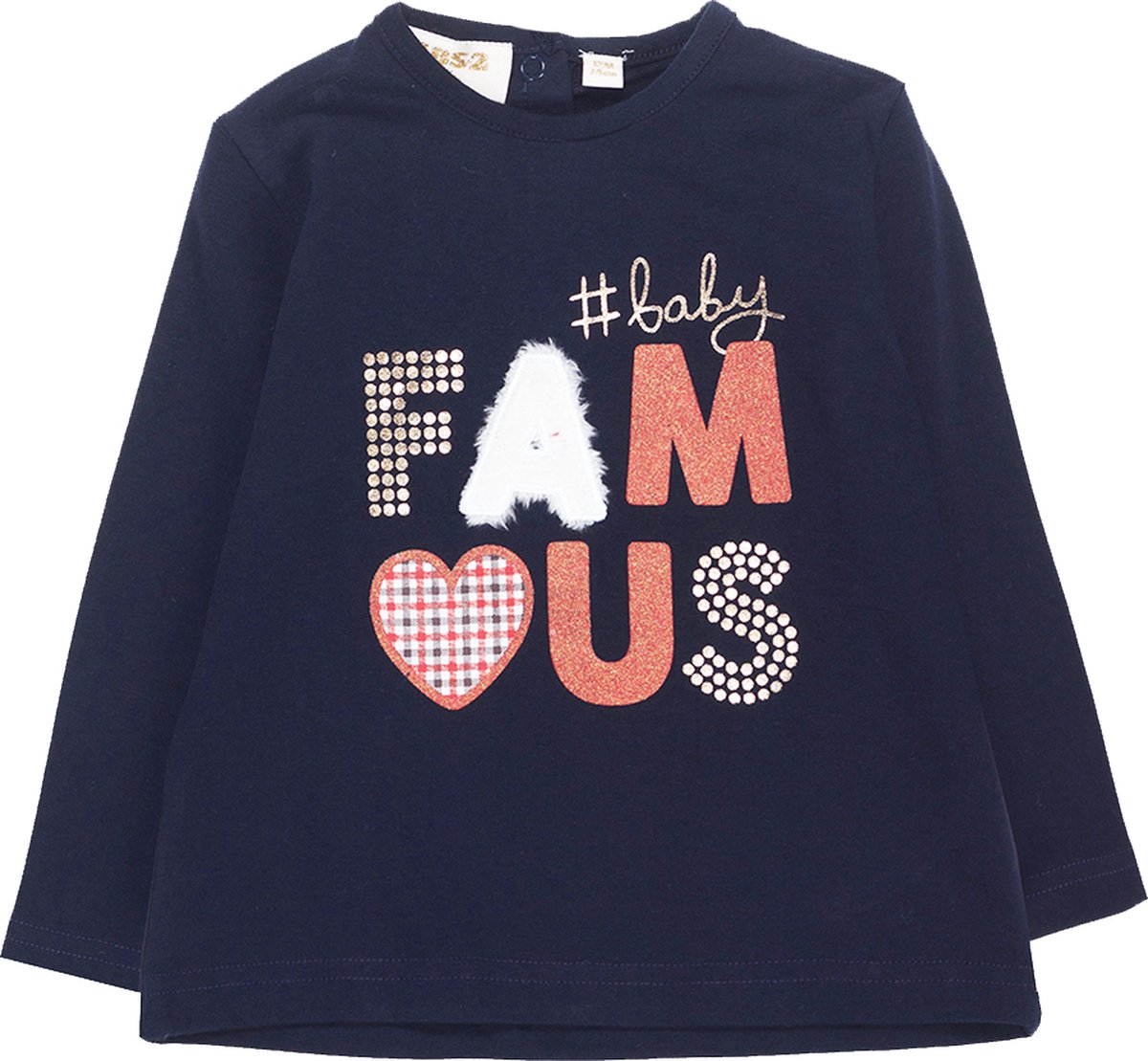 FAMOUS T-SHIRTJE VOOR BABY'S EN PEUTERS