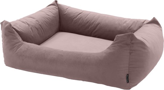 Madison Velours Dog Bed Roze L