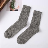 Huissokken - Huissokken Dames - Wollen Sokken - Thermosokken - Warme Sokken - Winter Sokken - Groen - 1 Paar