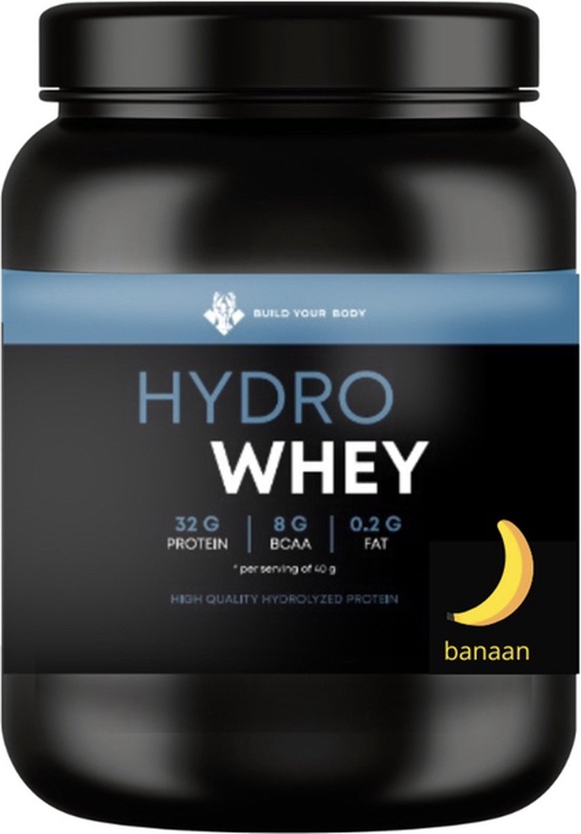 hydro whey eiwitshake banaan Build your Body