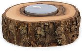 FairForward - Waxinehouder olijfhout diameter 8 cm