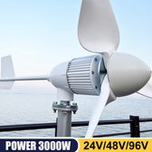 3KW 3 Bladen Horizontale Windturbine Generator