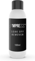 IMPREZZ® | Soak Off remover 100ml | Voor het verwijderen van acryl en gellak