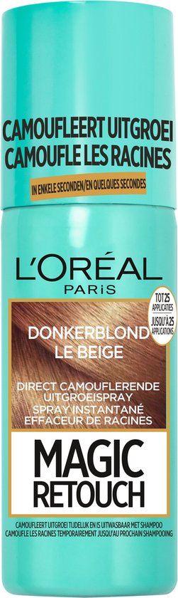 L’Oréal Paris Magic Retouch Donkerblond - Camouflerende Uitgroeispray - 75 ml