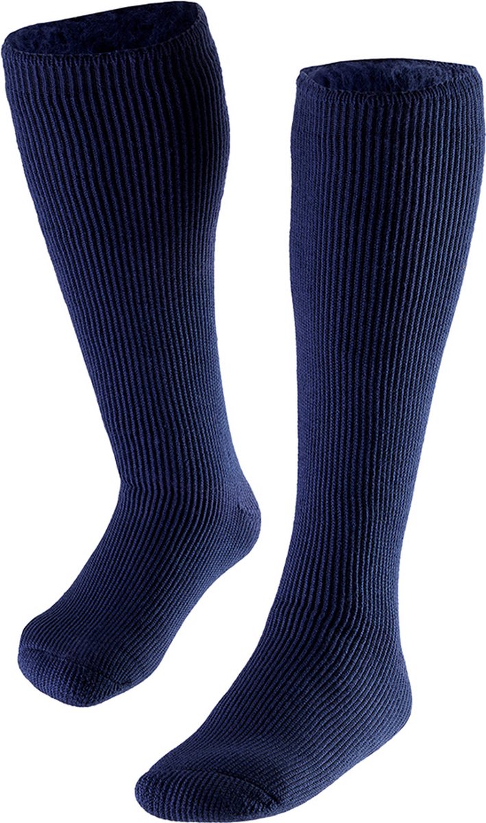 Heat Keeper Heren Thermo Kniehoogte Sokken Marine TOG Waarde 2.3 Blauw
